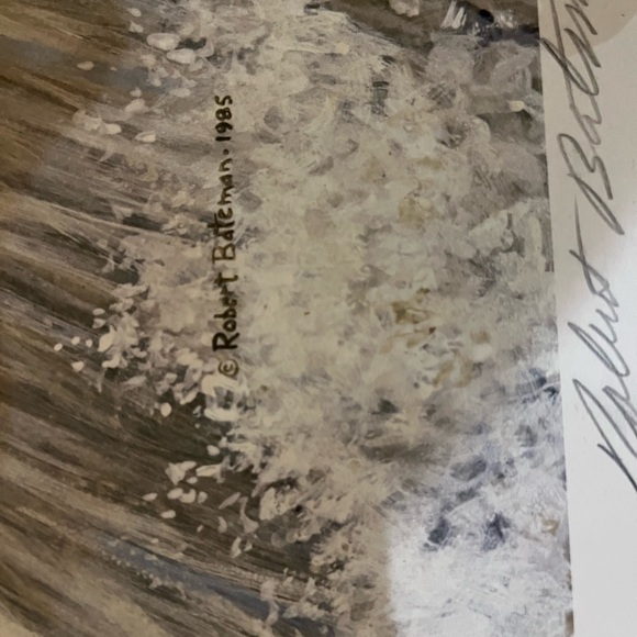 VINTAGE SIGNED The Giant Panda Painting by Robert Bateman 1985 - Picture 6 of 6